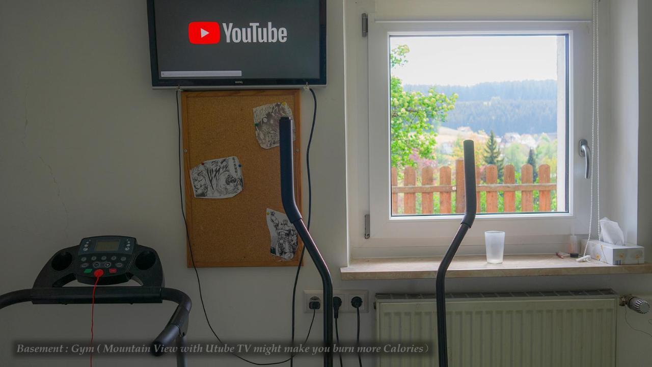 Entire House In Schwarzwald With Mountain View, Private Sauna, Gym, Garden And Terraces Unterkirnach ภายนอก รูปภาพ
