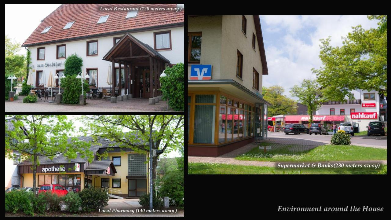 Entire House In Schwarzwald With Mountain View, Private Sauna, Gym, Garden And Terraces Unterkirnach ภายนอก รูปภาพ